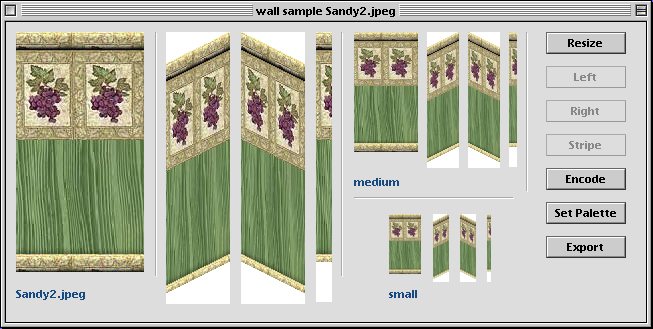 Ornate Grape Wall by SandySimmer